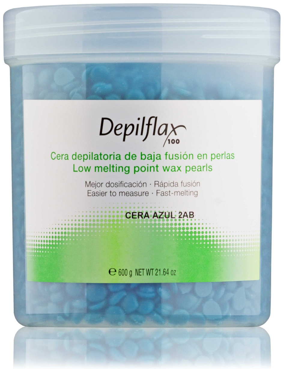Depilflax Воск горячий в гранулах, цвет-Азуленовый, уп.600 гр,