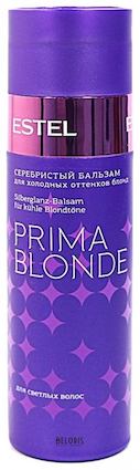 ESTEL PRIMA BLONDE Серебристый бальзам для холодных оттенков блонд  ESTEL PRIMA BLONDE (200 мл)