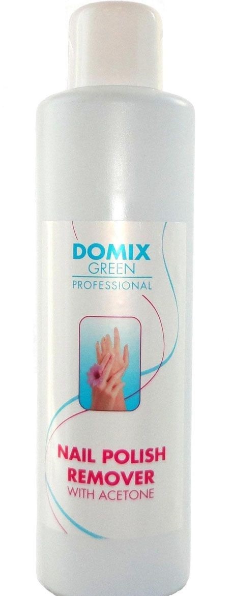 Domix средство для снятия всех видов лака с ацетоном 200 мл. 103512
