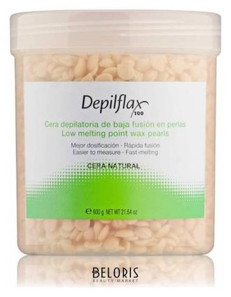 Depilflax Воск горячий в гранулах, цвет-Натуральный, уп.600 гр,