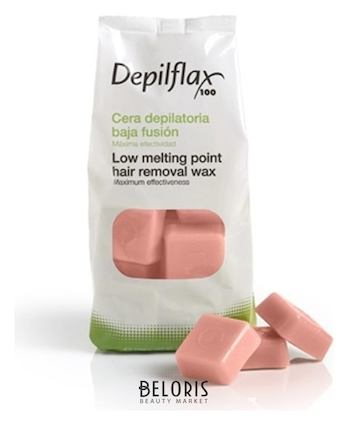 Depilflax Воск горячий, цвет-Розовый, уп. 1 кг.
