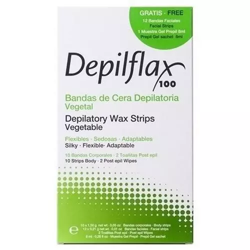 Depilflax Восковые полоски для депиляции (комплект)