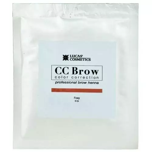 CC Brow Хна для бровей (foxy) в саше (рыжий), 5 гр